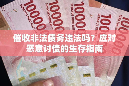 武汉催收非法债务违法吗？应对恶意讨债的生存指南