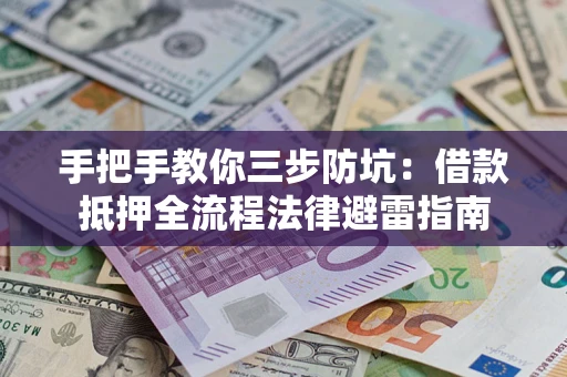 武汉手把手教你三步防坑：借款抵押全流程法律避雷指南